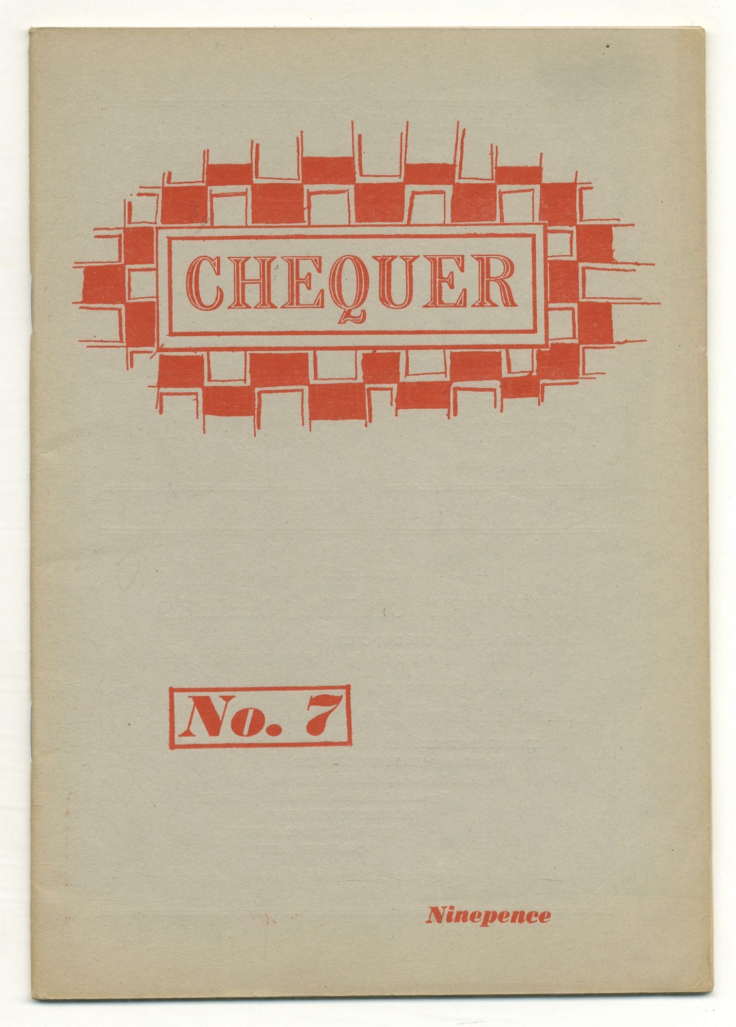 Chequer. Number Seven. November 1954 | Ted HUGHES