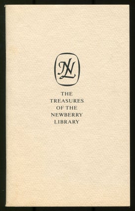 Item #552430 [Exhibition Catalog]: Treasures of the Newberry Library: An Exhibition to Celebrate...