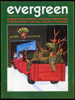 Item #552843 Evergreen Review – Volume 11, Number 50, December 1967. Malcolm X, Jack Newfield,...