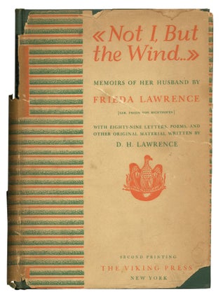 Item #553610 "Not I, But the Wind..." Owen DODSON, Frieda LAWRENCE