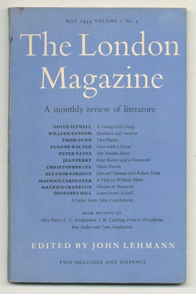 Item #554067 London Magazine - May 1954. Geoffrey HILL, Thom Gunn, Edith Sitwell, Eleanor Farjeon