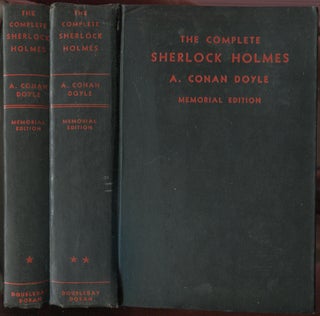 Item #554325 The Complete Sherlock Holmes (In Two Volumes). Arthur Conan DOYLE