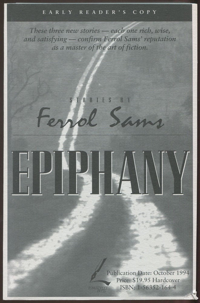 Item #554330 Epiphany: Stories. Ferrol SAMS.