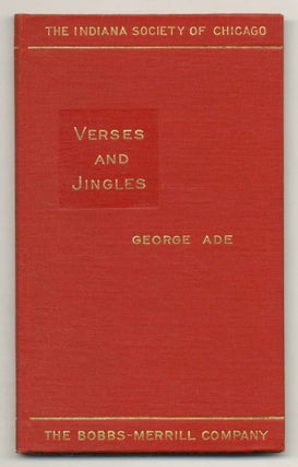 Item #554525 Verses and Jingles. George ADE