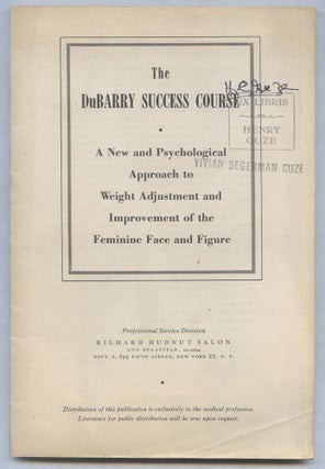 Item #554604 [Cover Title]: The DuBarry Success Course: A New and Psychological Approach to...