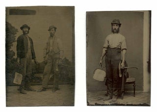 Item #554666 [Occupational Tintypes]: Icemen. Circa 1885