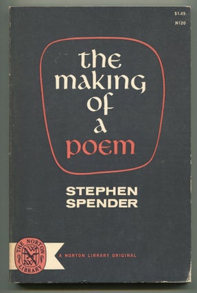 Item #554708 The Making of a Poem. Stephen SPENDER