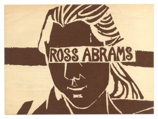 Item #554959 [Exhibition catalog]: Ross Abrams. Robert GRAVES, Ross Abrams