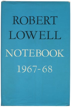 Item #555251 Notebook 1967-68. Robert LOWELL