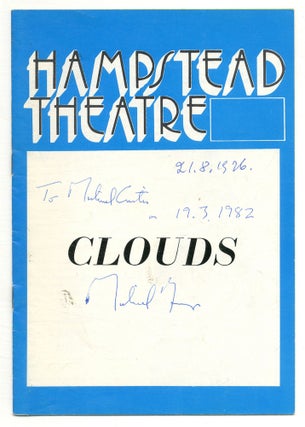 Item #555356 [Theatre Program]: Clouds. Michael FRAYN