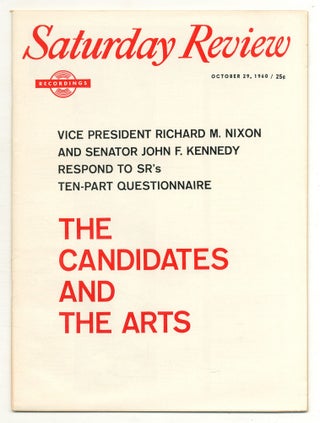 Item #555401 Saturday Review: Vol. XLIII, No. 44, October 29, 1960