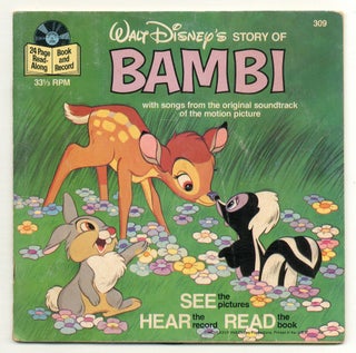 Item #555811 [Vinyl Record]: Walt Disney's Story of Bambi with Songs from the Original Soundtrack...