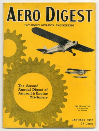 Item #555943 Aero Digest: Including Aviation Engineering – Vol. 30, No. 1, January 1937