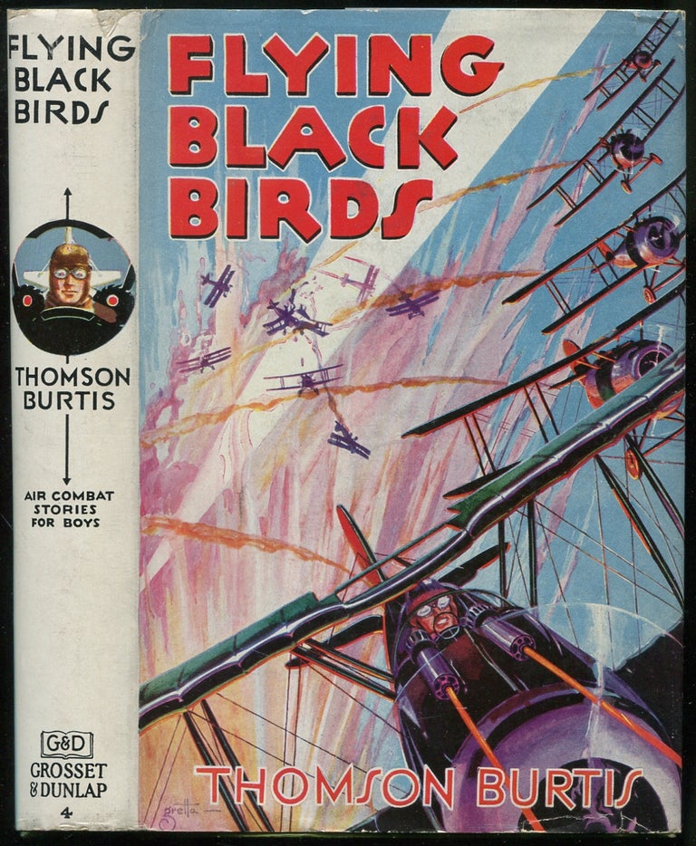 Item #55654 Flying Black Birds (Air Combat Stories for Boys, #4). Thomson BURTIS.