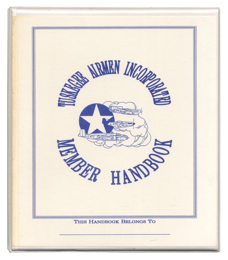 Item #556664 Tuskegee Airmen Incorporated Member Handbook