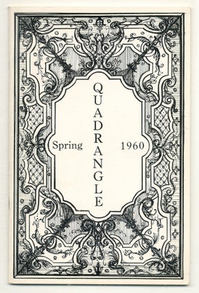 Item #556950 Quadrangle – Spring 1960. Joseph ENRIGHT, Michael C. Thomas, John Carroll, Suzanne...