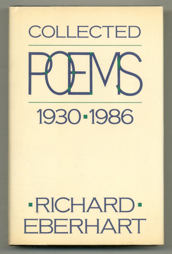 Item #557014 Collected Poems 1930-1986. Richard EBERHART.