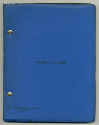 Item #557328 [Playscript]: Mademoiselle Colombe: A New Musical. Jean ANOUILH, Albert Harris
