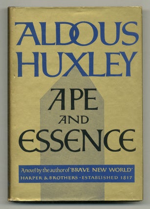 Item #557664 Ape and Essence. Aldous HUXLEY