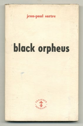 Item #557671 Black Orpheus. Jean Paul SARTRE