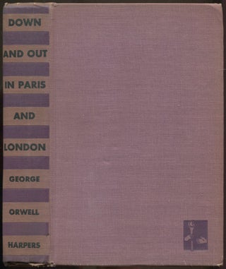 Item #558077 Down and Out in Paris and London. George ORWELL