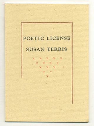 Poetic License. Susan TERRIS.