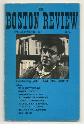 Item #558406 Featuring William Ferguson [and] Weary Kingdom [in] The Boston Review – Volume 2,...