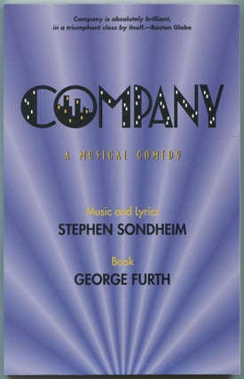 Item #558648 Company: A Musical Comedy. Stephen SONDHEIM, George Furth