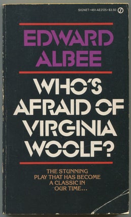 Item #558653 Who's Afraid of Virginia Woolf? Edward ALBEE