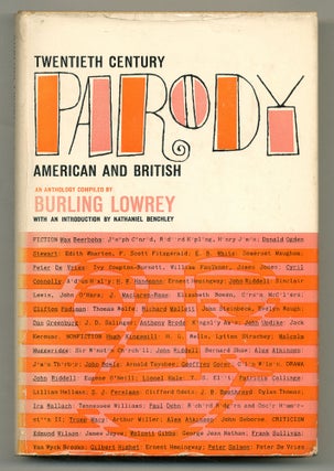 Item #558969 Twentieth Century Parody: American and British. John UPDIKE, James Thurber, Edmund...