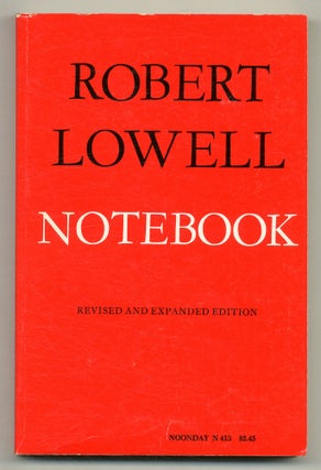 Item #558987 Notebook. Robert LOWELL