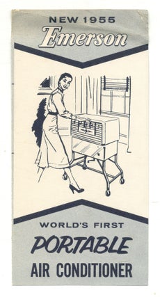 Item #559339 [Brochure]: New 1955 Emerson: World's First Portable Air Conditioner
