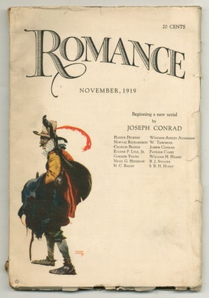 Item #559681 Romance. November, 1919. Vol I, No. 1. Joseph CONRAD
