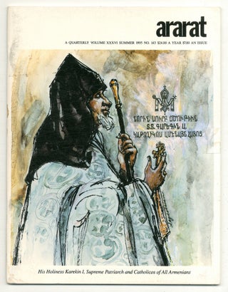 Item #559727 Ararat: A Quarterly – Vol. XXXVI, No. 3, Summer 1995