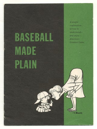Item #560596 Baseball Made Plain. Wilson LLOYD