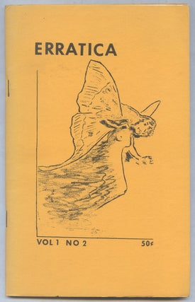 Item #560618 Erratica: A Magazine of Literature (Vol. 1, No. 2). Norman MOSER, Marcia Muth...
