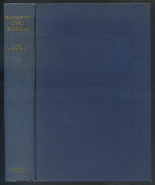 Item #560673 Goldsworthy Lowes Dickinson. E. M. FORSTER