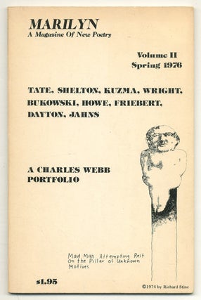 Item #560913 Marilyn: A Magazine of New Poetry – Vol. II, Spring 1976. James TATE, Greg Kuzma,...