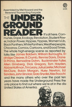 Item #561075 The Under-Ground Reader. James BALDWIN, John Sinclair, Allen Ginsberg, Buckminster...