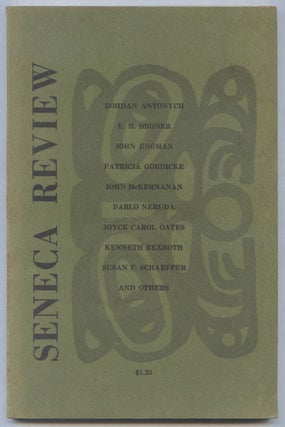 Item #561107 The Seneca Review – Vol. V, No. 2, December, 1974. John ENGMAN, William Bailey,...