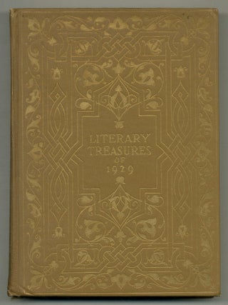 Item #561945 Literary Treasures of 1929. Ring W. LARDNER, Irvin S. Cobb, Countesss Da Gama, Vera,...