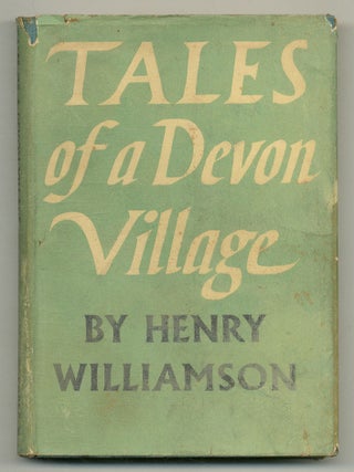 Item #562189 Tales of a Devon Village. Henry WILLIAMSON