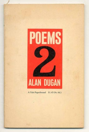 Item #562345 Poems 2. Alan DUGAN