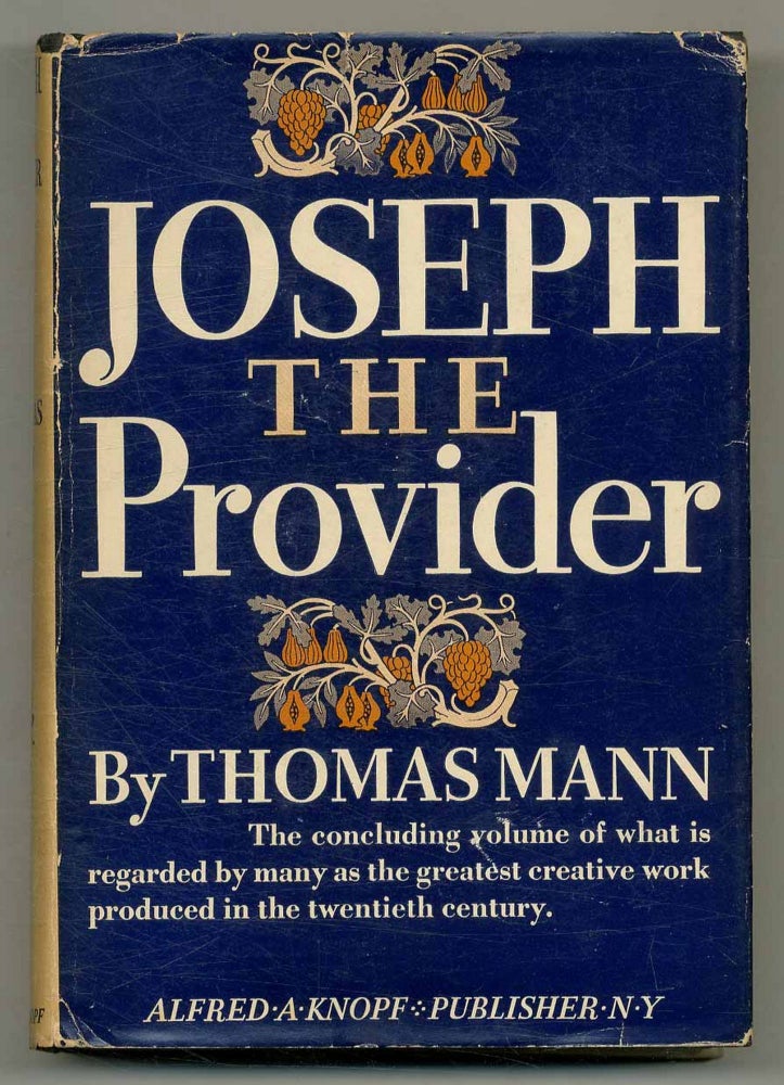 Item #562509 Joseph the Provider. Thomas MANN.
