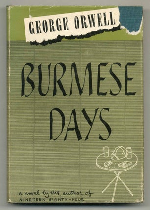Item #562602 Burmese Days. George ORWELL