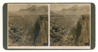 Item #563597 [Stereoview]: Looking Down Granite Gorge from Grand View Trail, Grand Canyon, Arizona