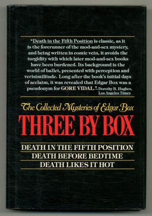 Item #563931 Three by Box: The Complete Mysteries. Edgar BOX, Gore VIDAL