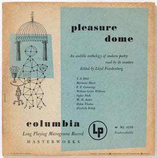 Item #564058 [Vinyl Record]: Pleasure Dome: An Audible Anthology of Modern Poetry Read by Its...
