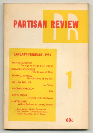 Item #564343 Partisan Review – Vol. XVIII, No. 1, January - February 1951. Vladimir NABOKOV,...