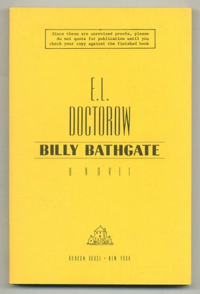 Item #564376 Billy Bathgate. E. L. DOCTOROW